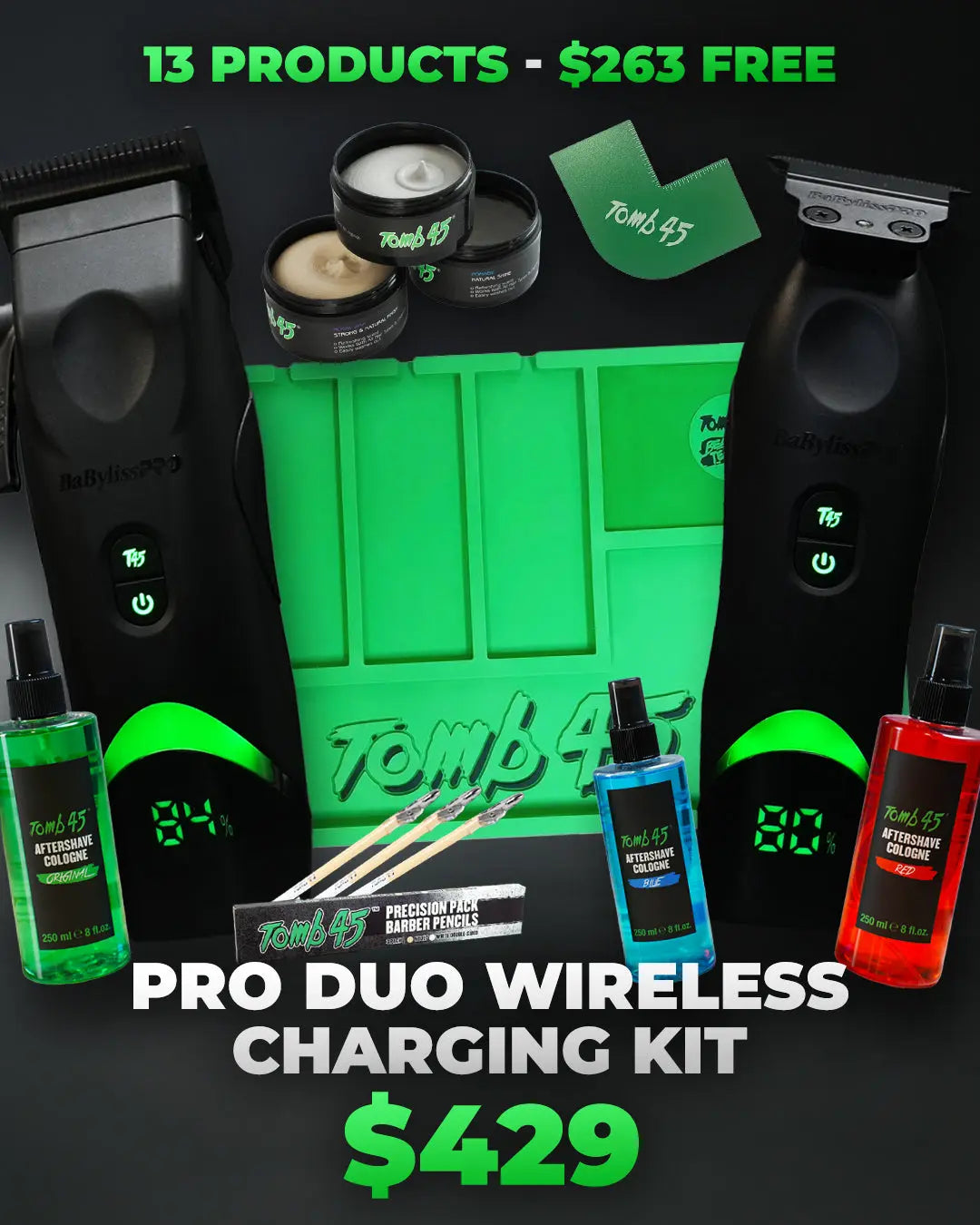 Pro Duo Wireless Charging Kit Tomb 45