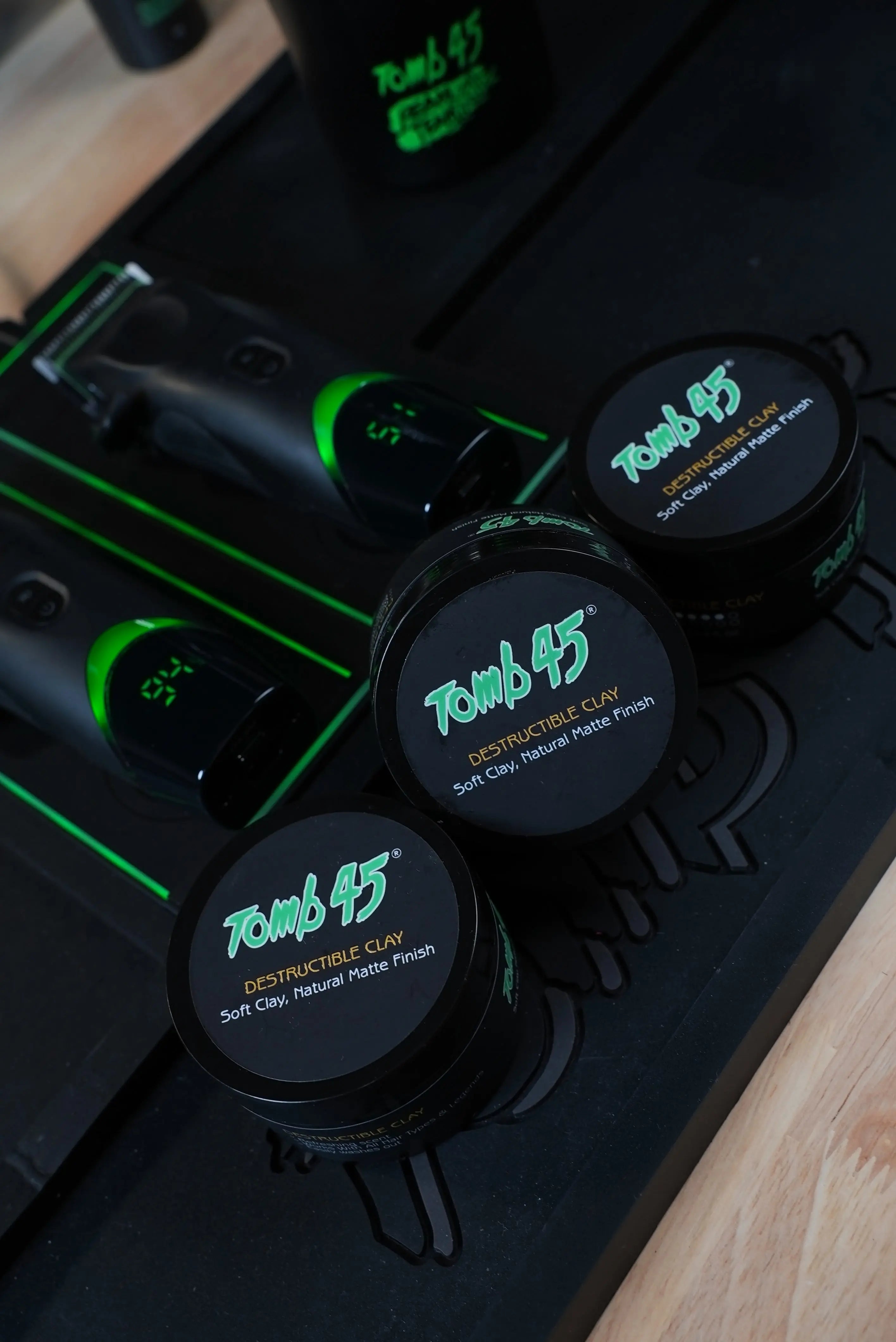 Tomb45 Destructible Clay, Soft Matte Clay for Hairstyling Tomb 45