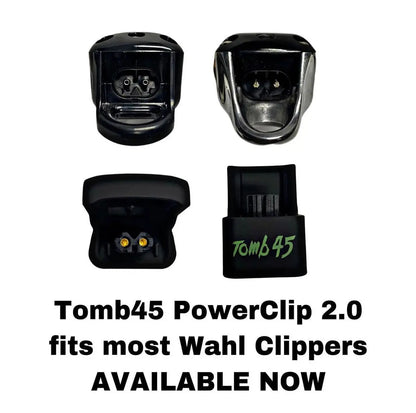 PowerClip - WAHL® 2.0 Plastic Clipper Wireless Charging Adapter for WAHL® Magic Clip®, Sterling® 4, or any WAHL® cordless clipper with a plastic body Tomb 45